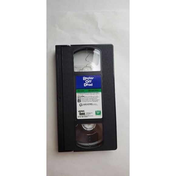 Better Off Dead - VHS Tape 1985 - John Cusack - 20th Century Fox - Picture 2 of 5